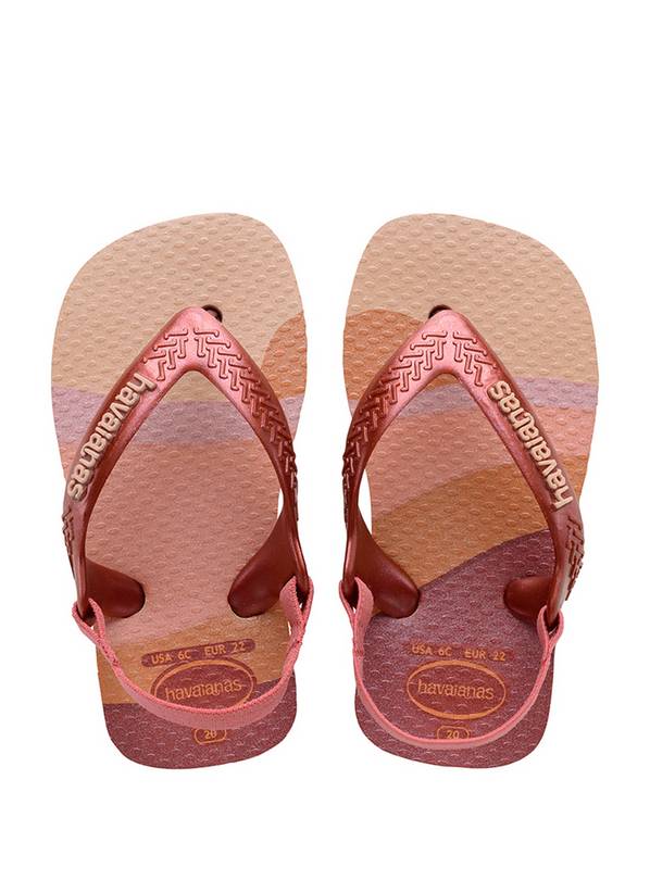  HAVAIANAS Baby Mini Me Flip Flops Light Pink 17/18